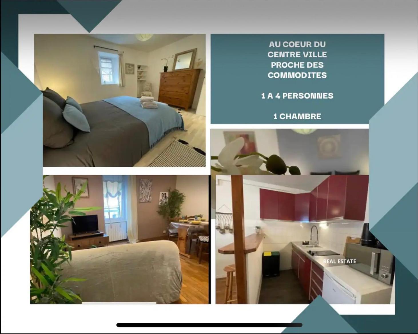 Appartement Cosy Hyper Centre Châteauroux Exteriör bild